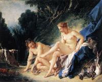 Boucher, Francois - Diana Resting after her Bath
